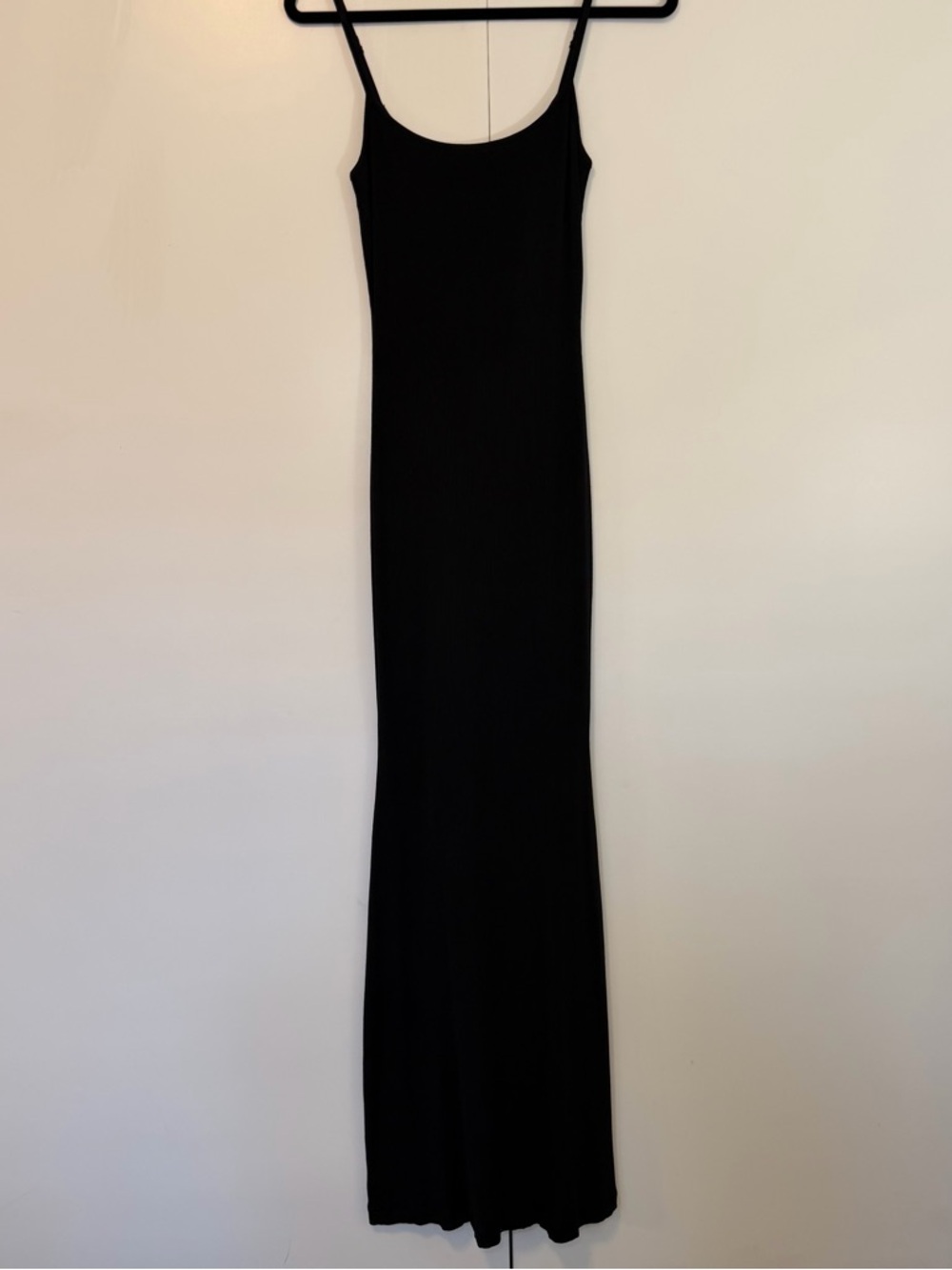 Skims Soft Lounge Long Slip‎ Dress Onyx - Picture 2 of 4
